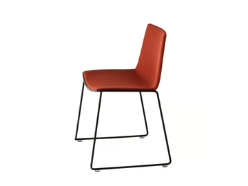 CUBA 622M - Sled base fabric chair by Et al. - view 2